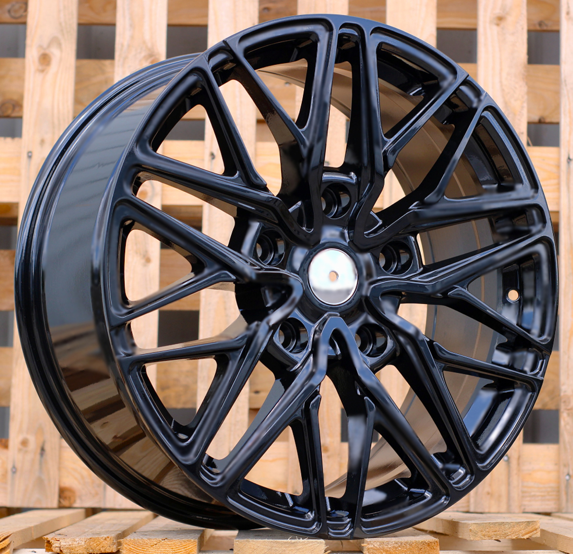 R18x8 5X160 ET 50 65.1 B1262 Black (BL) For FORD (Z2) (max 1250 kg)