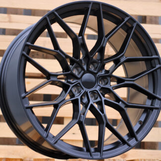 R19x8 5X120 ET 35 72.6 IN292 (Y1091) Black Half Matt (BLHM) For BMW (K4) (Rear+Front)