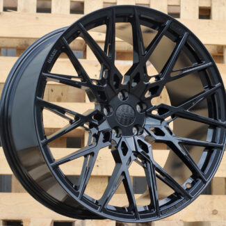 R21x10.5 5X112 ET 30 66.6 HXF03 Black (BL) For HAXER (K3) (FORGED (NEW Model)