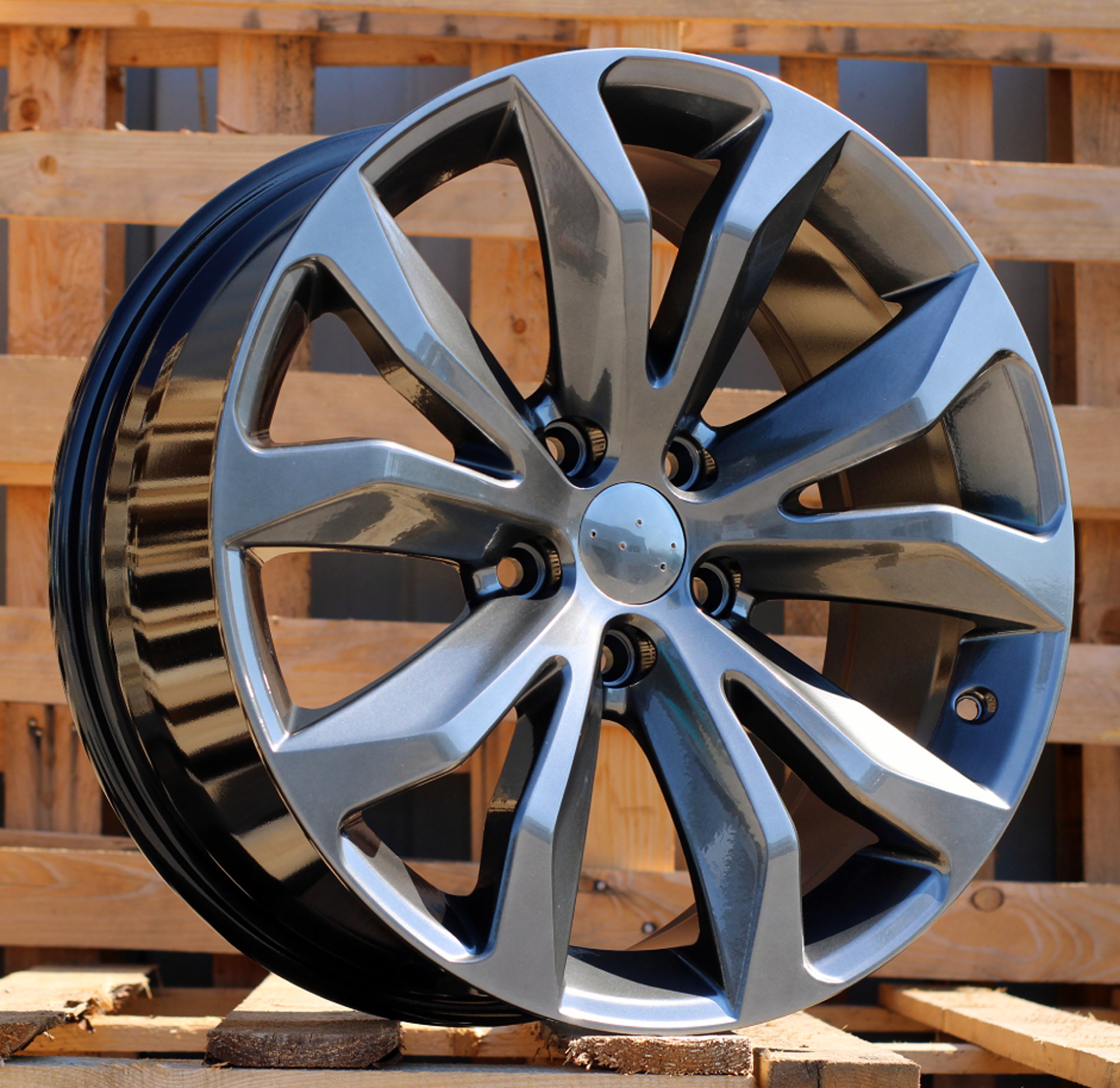 R18x7.5 5X114.3 ET 35 60.1 B1237 Hyper Black (HB) For LEX (Z3)