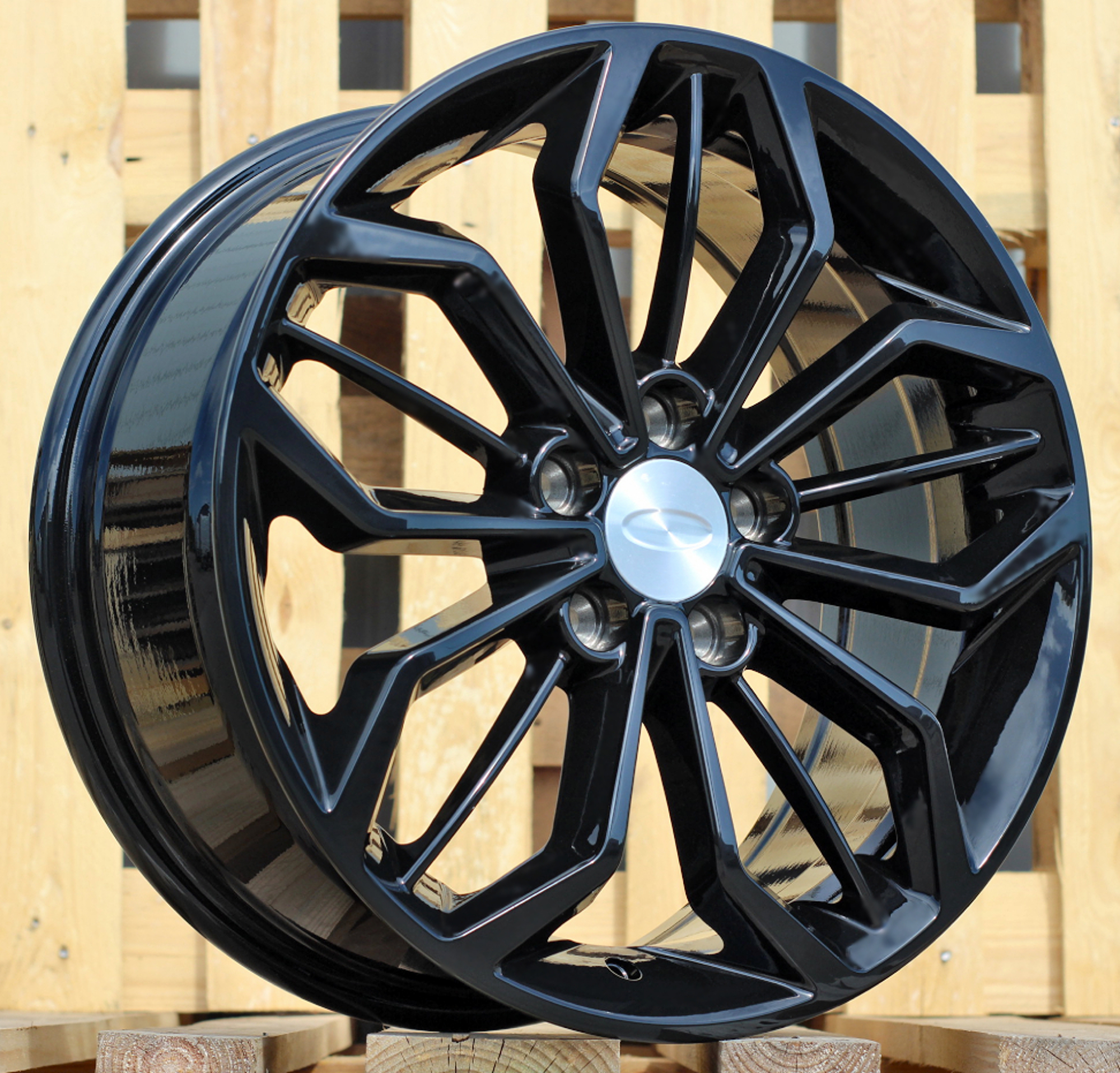R16x6.5 5X108 ET 50 63.3 B5433 Black (BL) For FORD (P)