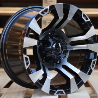 R15x8 5X139.7 ET M13 110.1 BK859 Black Polished (MB) For 4X4 (L3)