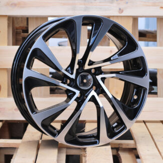 R17x7 4X108 ET 25 65.1 E1011 (FR387) Black Polished (MB) For CITRO (R)