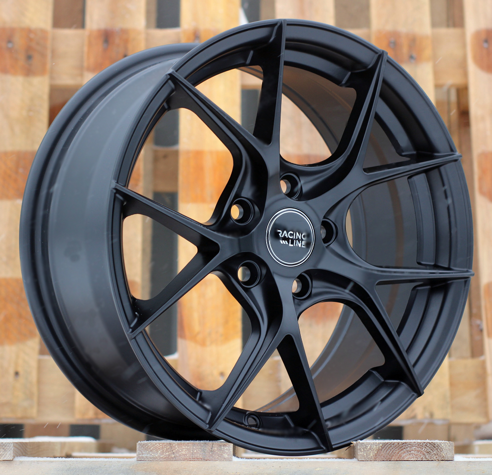 R16x7 5X108 ET 44 63.4 B5713 Black Half Matt (BLHM) For RACIN (L5)