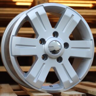 R16x7 5X130 ET 55 89.1 BK562 Silver (SI) For MER (K3+R) (max 1400kg)