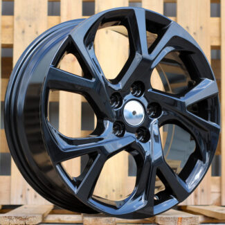R17x7 5X114.3 ET 45 60.1 FE132 Black (BL) For TOYOT (P1)