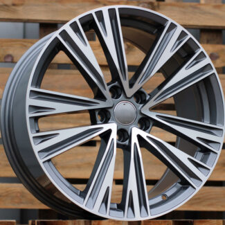 R19x8.5 5X112 ET 40 66.5 B1424 Grey Polished (MG) For AUD (P2+Z4)