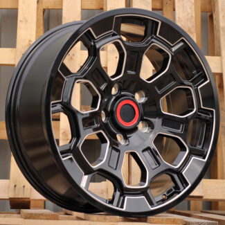 R22x9 5X150 ET 30 110.1 L2323 Black (BL) For RACIN (K3)