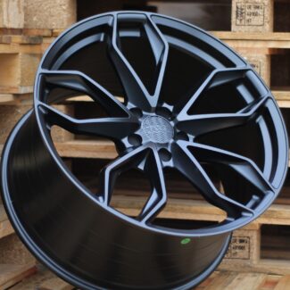 R21x10 5X112 ET 46 66.6 HX021 (3S104B) Black Half Matt (BLHM) For HAXER (K4+P) (HYBRID FORGED)