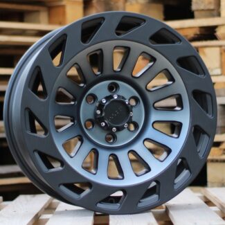 R17x9 6X120 ET 20 66.9 H1006 Black Matt (BM) For 4X4 (P1)