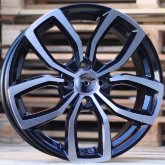 R16x6.5 4X100 ET 38 60.1 B5711 Black Polished (MB) For RENAU (L3)