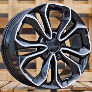 R18x7.5 5X114.3 ET 45 64.1 B5961 Black Polished (MB) For HOND (K2)