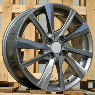 R16x6.5 4X100 ET 45 60.1 I5307 Grey Polished (MG) For RACIN (P2)