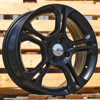 R16x6.5 4X100 ET 37 60.1 BK875 Black Half Matt (BLHM) For RENAU (L1)