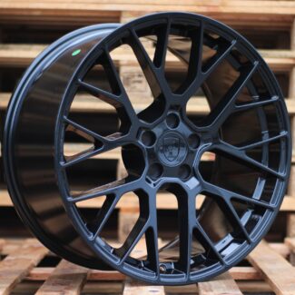 R20x10 5X112 ET 19 66.5 BK998 (SLY005) Black (BL) For PORCH (K7+P2) (Rear+Front)