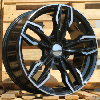 R19x8.5 5X120 ET 38 72.6 FE170 Black Polished (MB) For BMW (Z5)