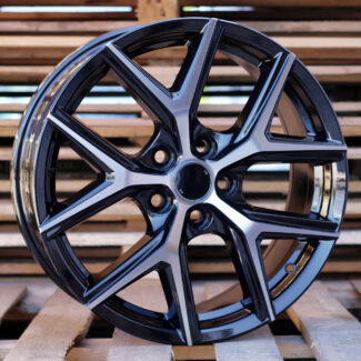 R18x7.5 5X114.3 ET 45 60.1 FE148 (Y1140) Black Polished (MB) For TOYOT (K4)