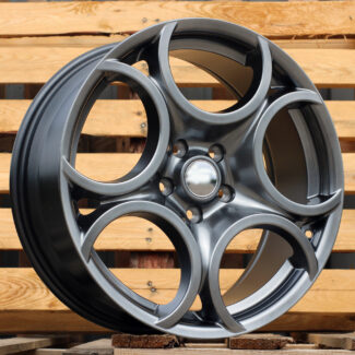 R17x7.5 5X110 ET 41 65.1 L1432 Hyper Black (HB) For ALFA (P1+Z6)