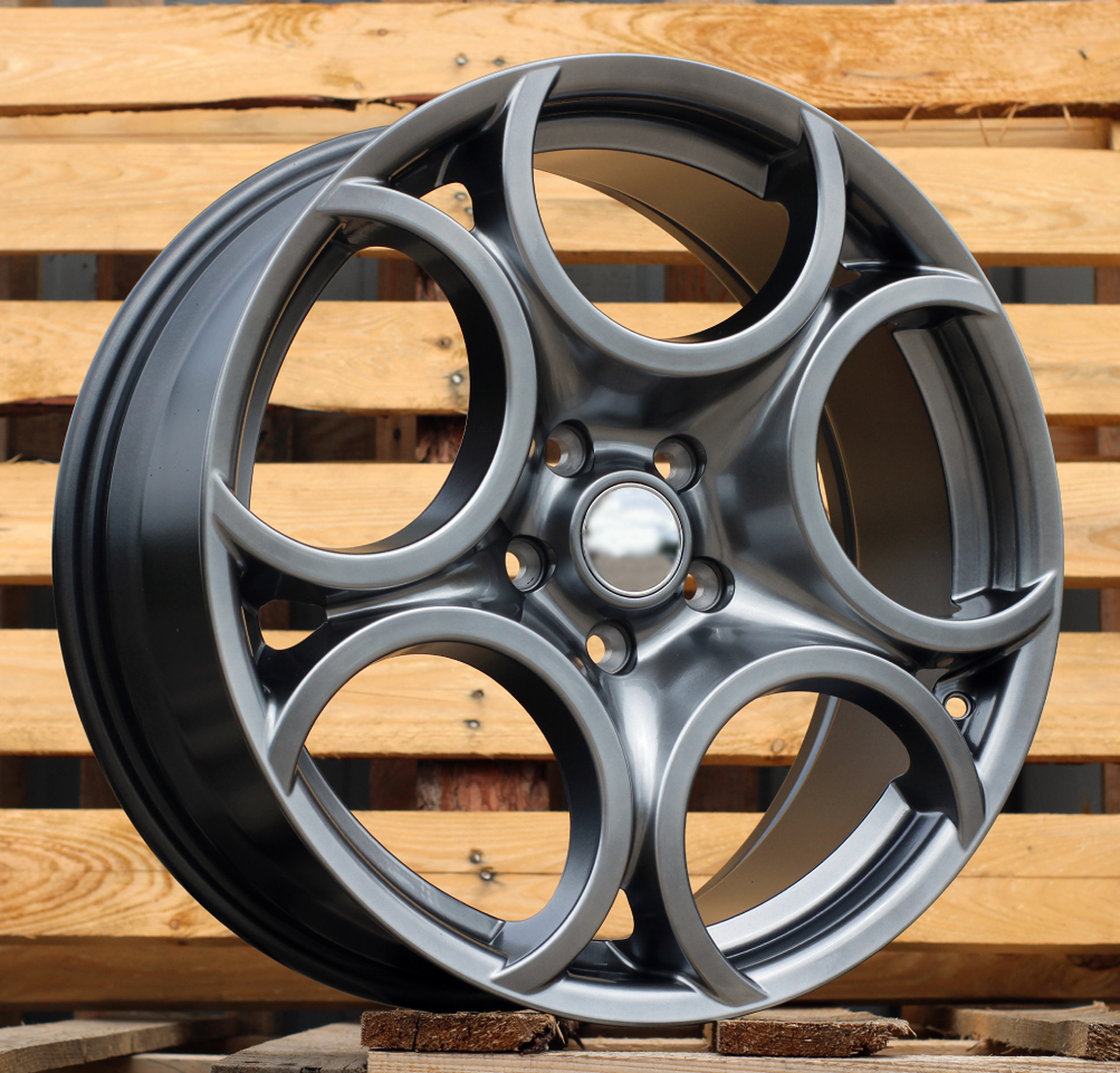 R18x7.5 5X110 ET 41 65.1 L1432 Hyper Black (HB) For ALFA (P1)