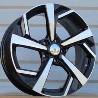 R18x7 5X114.3 ET 40 66.1 FE174 Black Polished (MB) For NISS (K7+Z5)