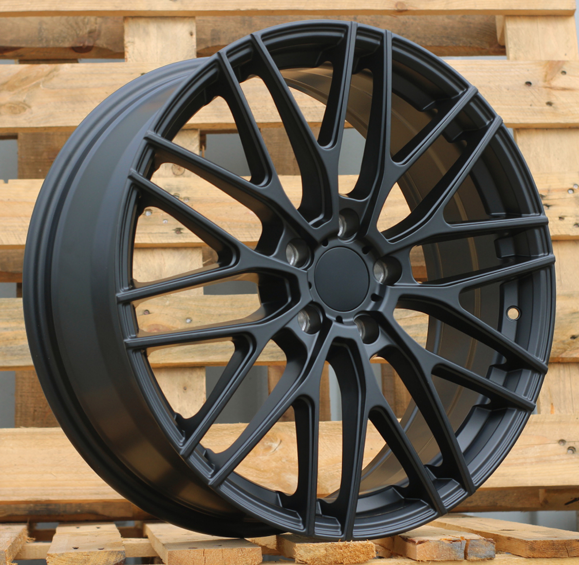 R19x7.5 5X114.3 ET 45 60.1 L2321 Black Half Matt (BLHM) For RACIN (Z5)