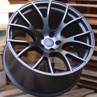 R20x11 5X115 ET 18 71.5 B5054 Black Half Matt (BLHM) For RACIN (K2+P) (DODGE (Rear+Front)