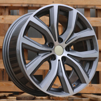 R18x8 5X112 ET 47 66.6 B1176 Grey Polished (MG) For BMW