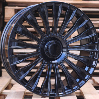 R20x8.5 5X112 ET 35 66.6 I0313 (FBX227) Black (BL) For MER (Z5) (HYBRID FORGED Front+Rear)