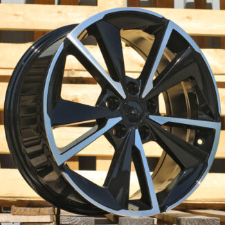 R18x7.5 5X114.3 ET 45 66.1 D1982 Black Polished (MB) For NISS (Z3+Z4) (Qashqai NEW Model)