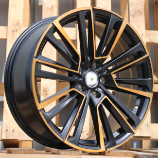 R18x8 5X112 ET 45 57.1 I0361 Black Polished Half Matt Cooper (MBHMC) For SKODA (P1)