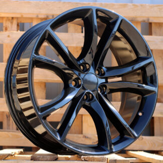 R20x8 5X115 ET 24 71.5 D2047 Black (BL) For DODGE (Z1)