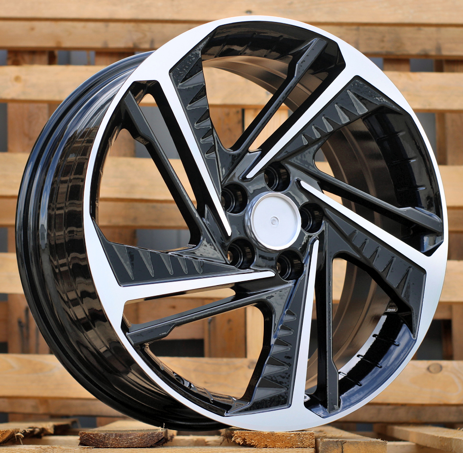 R17x7 5X114.3 ET 49 67.1 A5895 Black Polished (MB) For HYUND (P)