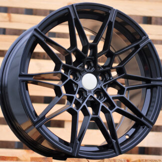 R19x8 5X120 ET 36 72.6 B1674 Black (BL) For BMW (P+Z4+Z3) (Rear+Front)