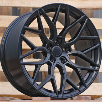 R19x8.5 5X120 ET 33 72.6 H4101 (BY1920) Black Half Matt (BLHM) For RACIN (Z2) (Rear+Front Style Vossen)