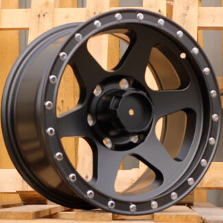 R16x8 6X139.7 ET 0 110.1 L2016 Black Half Matt (BLHM) For 4X4 (P1)