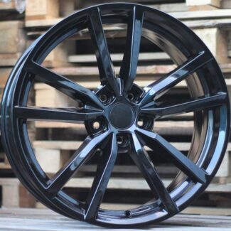R16x7 5X112 ET 42 57.1 BK864 (XFE03) Black (BL) For VW