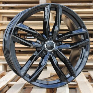 R18x8 5X112 ET 39 66.5 BK690 (BY1126) Black (BL) For AUD (Z3)