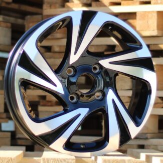 R16x6 4X114.3 ET 40 56.6 F5030 Black Polished (MB) For CHEVR