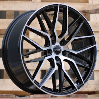 R18x8 5X105 ET 40 56.6 HX035 (B5902) Black Polished (MB) For HAXER (K4)