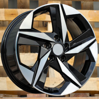 R16x6.5 5X114.3 ET 48 67.1 B1622 Black Polished (MB) For HYUND (Z3)