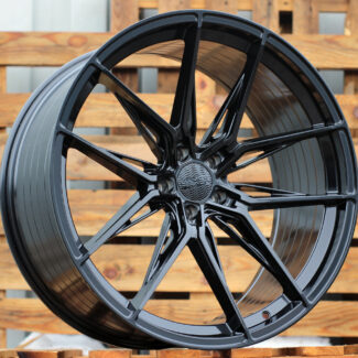 R20x10.5 5X112 ET 38 66.5 HX036 (B5597) Black (BL) For HAXER (K4+P)