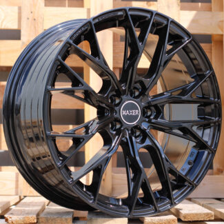 R18x8 5X100 ET 35 73.1 HX042 (A5871) Black (BL) For HAXER (P)