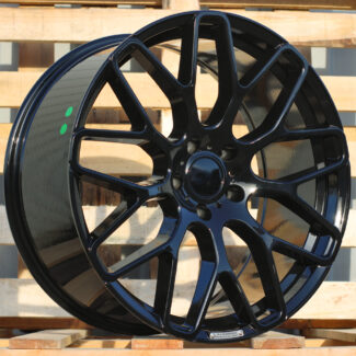R22x10 5X130 ET 33 84.1 AT967 Black (BL) For MER (P) (BRABUS Style)