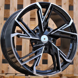 R20x8.5 5X160 ET 50 65.1 B1800 Black Polished (MB) For FORD (K3)