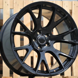 R20x10.5 5X115 ET 25 71.5 A8872 (BY1523) Black (BL) For DODGE (Z1+Z3) (Rear+Front)