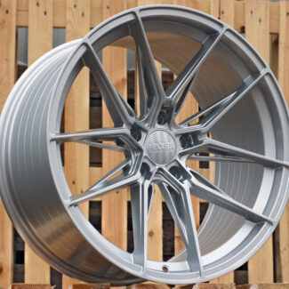 R19x9.5 5X120 ET 40 72.6 HX036 (A5581) Silver Shining (SS) For HAXER (P) (Rear+Front)