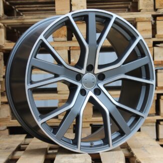 R21x9 5X112 ET 30 66.5 B5131 (IN5348) Grey Polished Half Matt (MGHM) For AUD (Z5)