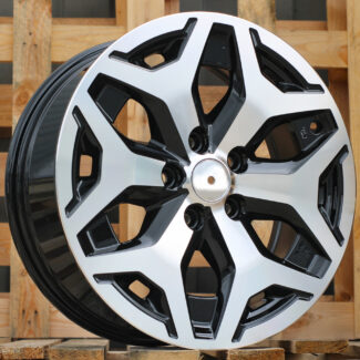 R17x7 5X114.3 ET 48 56.1 B2042 Black Polished (MB) For SUBAR (R)