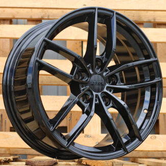 R18x8 5X127 ET 40 71.5 HX018 Black (BL) For HAXER (K7+P)