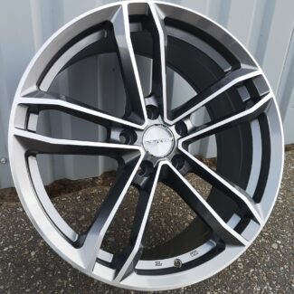 R18x8 5X100 ET 40 73.1 D5276 Grey Polished (MG) For RACIN
